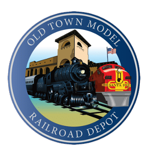 Old Town Model Railroad Depot Logo